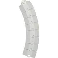 Small Ultra-Sidewinder Cable Protection System&reg; with Endcaps, 39.5" x 3" x 0.8", 2000 lbs. (1 tons) Northern Industrial Supply Inc.
