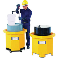Pallet Jack Ultra-Spill Collector&reg;, 66 US gal., Mobile Northern Industrial Supply Inc.