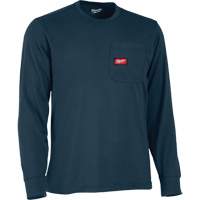 T-shirt &agrave; manches longues avec poches Gridiron, Hommes, Petit, Bleu Northern Industrial Supply Inc.