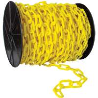 Heavy-Duty Plastic Safety Chain, Green, 2" Link, 120' Length Northern Industrial Supply Inc.