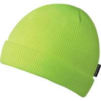 5567A Tuque, Doublure en Acrylique, Taille unique, Jaune lime haute visibilit&eacute; Northern Industrial Supply Inc.