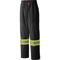 6003BKP Pantalon de s&eacute;curit&eacute; routi&egrave;re, Polyester, Petit, Noir Northern Industrial Supply Inc.
