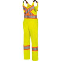 6000W Combinaison de s&eacute;curit&eacute; routi&egrave;re haute visibilit&eacute; pour femmes, Polyester, T-petit, Jaune lime haute visibilit&eacute; Northern Industrial Supply Inc.