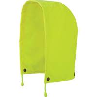 5401H Capuchon pour manteau de s&eacute;curit&eacute; imperm&eacute;able haute visibilit&eacute; ind&eacute;chirable en 300D trilob&eacute;, Jaune lime haute visibilit&eacute;, Polyester Northern Industrial Supply Inc.