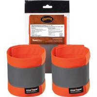 140A Brassard r&eacute;fl&eacute;chissant ajustable orange haute visibilit&eacute; de 14" X 4" Northern Industrial Supply Inc.