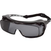 Lunettes &agrave; coques de s&eacute;curit&eacute; Cappture Plus, Lentille Gris, Antibu&eacute;e, Ventilation Ferm&eacute; Northern Industrial Supply Inc.