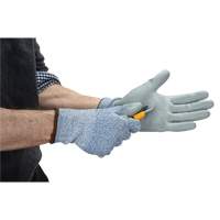 Eco-Friendly Stretch Cut-Resistant Gloves, Size 7, 13 Gauge, Polyurethane Coated, HPPE/RPET Shell, ASTM ANSI Level A2 Northern Industrial Supply Inc.
