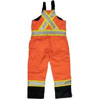 Salopette de s&eacute;curit&eacute; isolante en tissu ind&eacute;chirable, Polyester, T-petit, Orange haute visibilit&eacute; Northern Industrial Supply Inc.