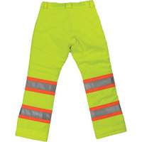 Pantalon de s&eacute;curit&eacute; isolant et extensible pour femmes, Polyester, T-petit, Jaune lime haute visibilit&eacute; Northern Industrial Supply Inc.