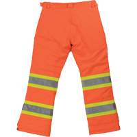 Pantalon de s&eacute;curit&eacute; isolant et extensible pour femmes, Polyester, T-petit, Orange haute visibilit&eacute; Northern Industrial Supply Inc.
