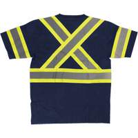Chemise de s&eacute;curit&eacute; &agrave; manches courtes, Coton, T-petit, Bleu marin Northern Industrial Supply Inc.