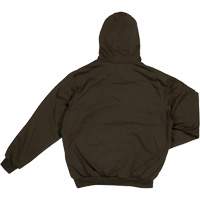 Water Repellent Fleece Pullover Hoodie, Men's, Small, Black Northern Industrial Supply Inc.