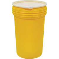 Plastic Lab Pack Nestable Drum with Lever-Lock, 55 US gal., Mobile Northern Industrial Supply Inc.