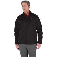 Manteau chauffante M12 ToughShell avec pile, Hommes, Petit, Noir Northern Industrial Supply Inc.