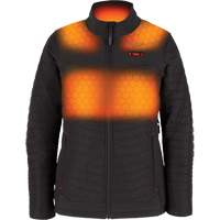 Manteau chauffant M12 Axis avec pile, Femmes, Grand, Noir Northern Industrial Supply Inc.