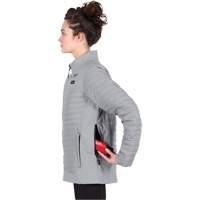 Manteau chauffant M12 Axis avec pile, Femmes, Petit, Gris Northern Industrial Supply Inc.