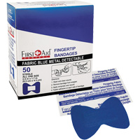 Bandages, Fingertip, Fabric Metal Detectable, Non-Sterile Northern Industrial Supply Inc.