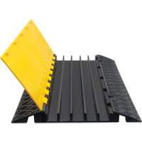 Polyurethane Cable Protector, 5 Channels, 35.43" L x 19.69" W x 2" H Northern Industrial Supply Inc.