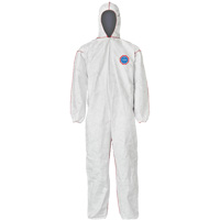 SFR Coveralls with Hood, Medium, White, Tyvek&reg; 400 Northern Industrial Supply Inc.