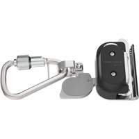 Guided-Type Fall Arrester with Self-Locking Carabiner, 5/16"/3/8" Rope Diameter Northern Industrial Supply Inc.