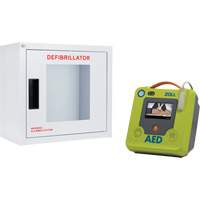 AED 3 AED & Wall Cabinet Kit, Semi-Automatic, English, Class 4 Northern Industrial Supply Inc.