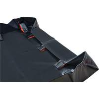 IBX Wall Pop-Up Berm, 268 US gal. Capacity, 6' W x 6' L x 12" H, Snap-Up Bracket Northern Industrial Supply Inc.