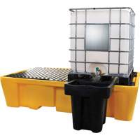 Double palette de d&eacute;versements IBC, Capacit&eacute; de d&eacute;versement 317 gal. US, 89" x 57" x 23" Northern Industrial Supply Inc.
