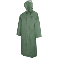 Manteau long avec capuchon d&eacute;tachable Hurricane 851, Petit, Vert Northern Industrial Supply Inc.