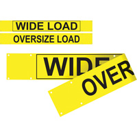 Banni&egrave;re wide load/oversized load &agrave; deux c&ocirc;t&eacute;s, Vinyle, 96" la x 12" h Northern Industrial Supply Inc.