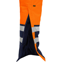 Salopette pour le froid extr&ecirc;me Bisley, Polyester, Petit, Orange haute visibilit&eacute; Northern Industrial Supply Inc.