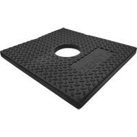 Rubber Delineator Post Base, 10 lbs. Northern Industrial Supply Inc.