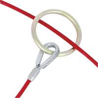 AS-21110-4 4' Cable Anchor with O-Ring Ends, Sling, Permanent Use Northern Industrial Supply Inc.