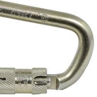 CP-03015-1 Zinc Plated Carabiner with 1" Gate Opening, Steel Northern Industrial Supply Inc.