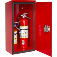 Heavy-Duty Outdoor Fire Extinguisher Cabinet, 14" W x 28" H x 10" D Northern Industrial Supply Inc.