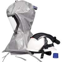 Cagoule Versaflo s&eacute;rie S S-867 avec voile interne &agrave; coutures scell&eacute;es et casque, Standard, Casque rigide, Bavette Simple Northern Industrial Supply Inc.