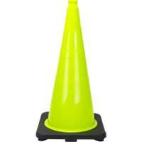 Premium Traffic Cone, 28", Lime Green Northern Industrial Supply Inc.