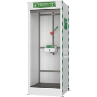 Emergency Cubicle Shower & Covered Eye & Face Wash Northern Industrial Supply Inc.