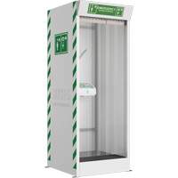 Emergency Cubicle Shower & Covered Eye & Face Wash Northern Industrial Supply Inc.