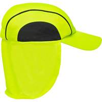 Cooling Hat with Neck Shade, Hi-Vis Lime Northern Industrial Supply Inc.