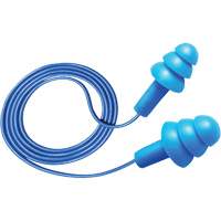 Bouchons d'oreilles d&eacute;tectables et r&eacute;utilisables Hush 50-25, Avec cordon, Taille unique, Vrac - Boîte, NRR dB 25 Northern Industrial Supply Inc.