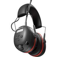 &eacute;couteurs AM/ FM Air Defender noir & Rouge, Style Bandeau, 24 dB Northern Industrial Supply Inc.