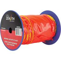 Warning Line with Flags, 328' L, Orange/Yellow Northern Industrial Supply Inc.