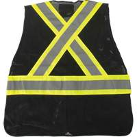 CSA Compliant Surveyor Vest, Black, Medium, Polyester Northern Industrial Supply Inc.