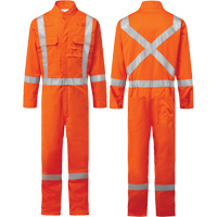 Combinaison FR Bizflame 88/12 Iona 7 oz. FR510, Taille 36, Orange Northern Industrial Supply Inc.