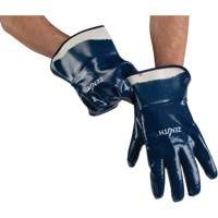 Gants &agrave; poignet de s&eacute;curit&eacute; de poids lourd, 10/T-Grand, R&ecirc;vetement Nitrile, Enveloppe en Coton Northern Industrial Supply Inc.