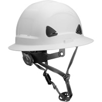 Fibre Metal Climbing Style Helmet with Full Brim, Meets CSA Type 2, Ratchet Suspension, Non-Vented Northern Industrial Supply Inc.