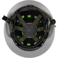 Fibre Metal Climbing Style Helmet with Full Brim, Meets CSA Type 2, Ratchet Suspension, Vented Northern Industrial Supply Inc.