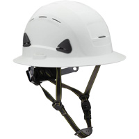 Fibre Metal Climbing Style Helmet with Full Brim, Meets CSA Type 2, Ratchet Suspension, Vented Northern Industrial Supply Inc.