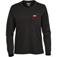 T-shirt &agrave; manches longues avec poches GRIDIRON, Femmes, T-petit, Noir Northern Industrial Supply Inc.