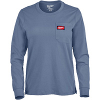 T-shirt &agrave; manches longues avec poches GRIDIRON, Femmes, T-petit, Bleu Northern Industrial Supply Inc.